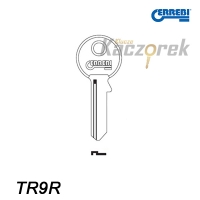 Errebi 068 - klucz surowy mosiężny - TR9R